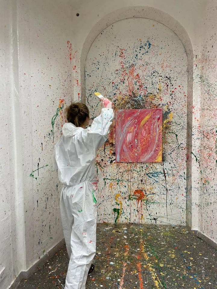 BeArtist – fotografie ze zážitkového art studia v centru Prahy